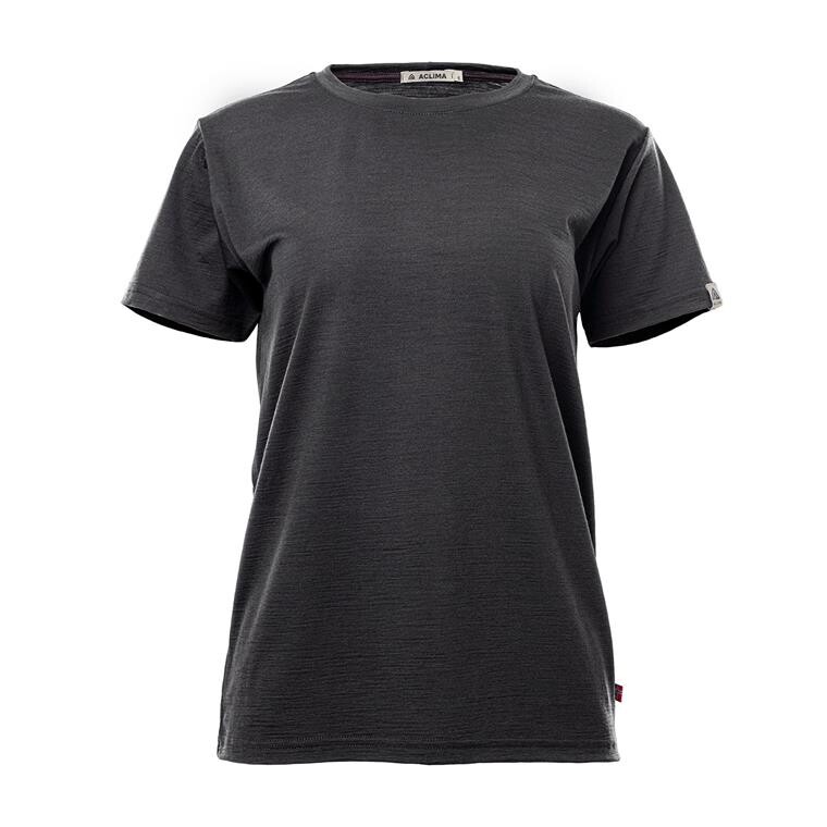 Aclima Womens LightWool 180 Classic Tee (Grå (MARENGO) Small)