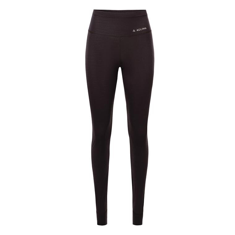 Aclima Womens LightWool 180 Longs (Lilla (CHOCOLATE PLUM) Medium)