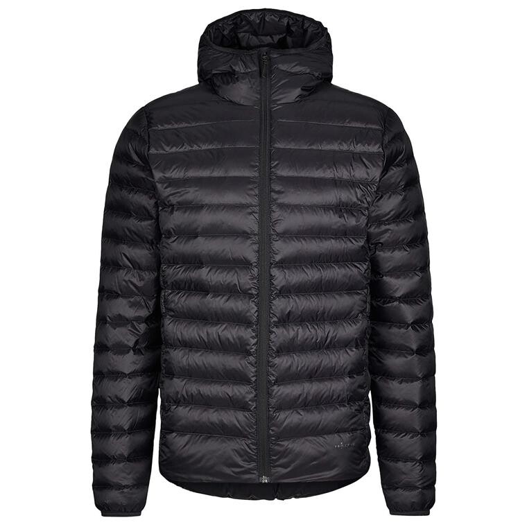 Frilufts Mens Klukufoss Hooded Down Jacket (Sort (CAVIAR) Small)