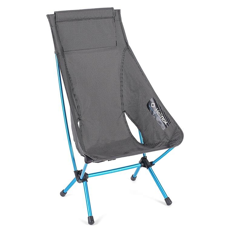 Helinox Chair Zero Highback (Sort (BLACK/CYAN BLUE))