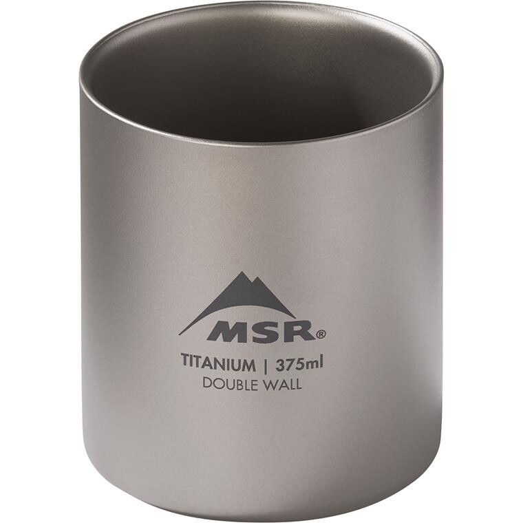 MSR Titan Cup Double Wall Mug 375 Ml (Grå (TITANIUM))
