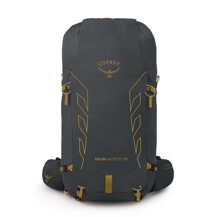 Osprey Mens Talon Velocity 30 (Grå (DARK CHARCOAL/TUMBLEWEED YELL) Small/medium)