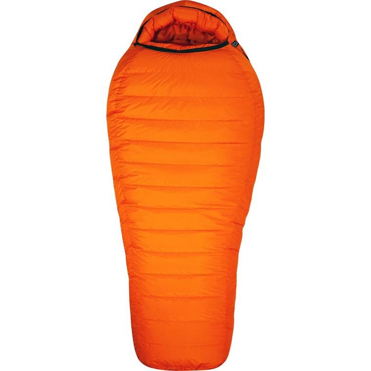 Western Mountaineering Bison Stormshield (Orange (PERSIMMON/BLACK) Personlængde 180 cm)