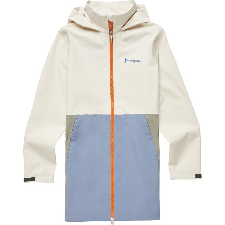 Cotopaxi Womens Cielo Rain Trench (Beige (CREAM/TEMPEST) X-small)