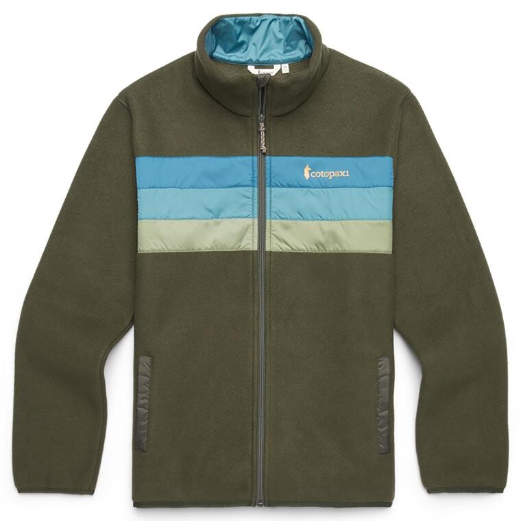 Cotopaxi Mens Teca Fleece Full-Zip Jacket (Grøn (HAPPY HIKER) Small)