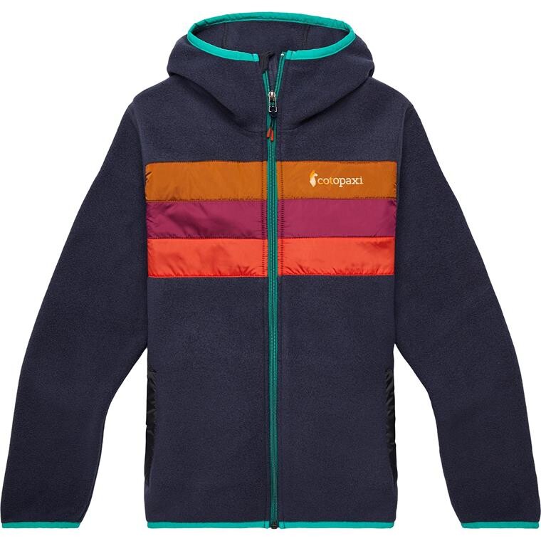 Cotopaxi Womens Teca Fleece Hooded Full-Zip Jacket (Blå (SATURN) Small)