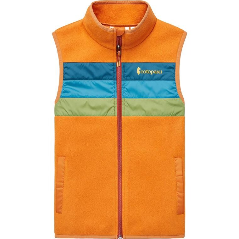 Cotopaxi Womens Teca Fleece Vest (Orange (BEEP BOP) Small)