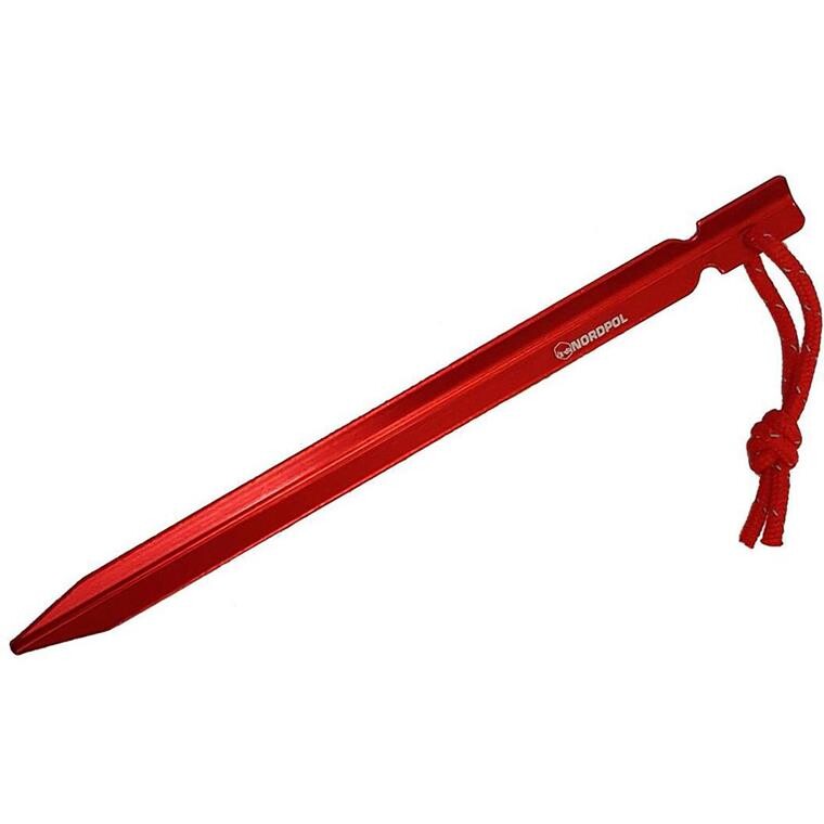 Nordpol Y-pløk 18 Cm Alu M/snor (6 Stk)