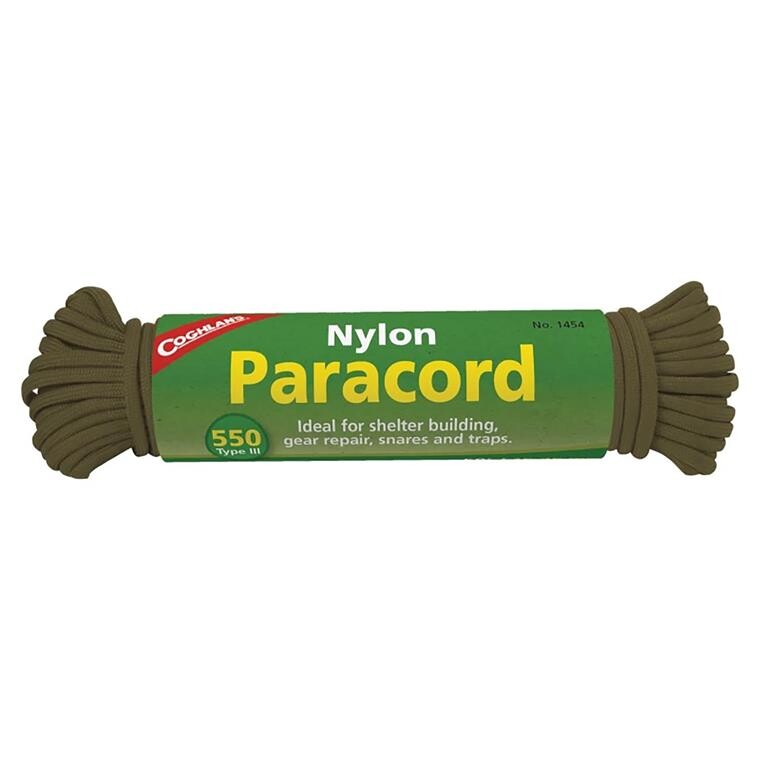 Coghlans Paracord 15,25 M (Grøn (OLIVE))