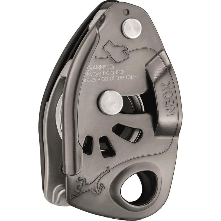 Petzl Neox Belay Device (Grå (LIGHT GRAY))