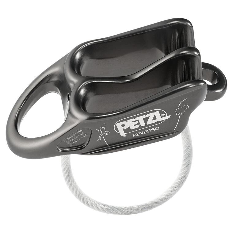 Petzl Reverso Belay Device (Grå (GRAY))