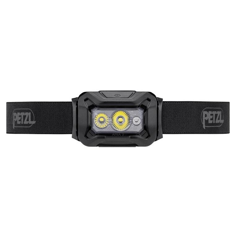 Petzl Aria 2 RGB Headlamp (Sort (BLACK))