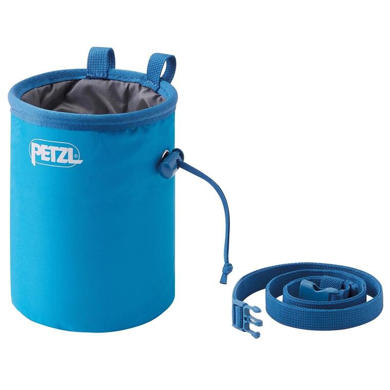 Petzl Bandi Round Chalk Bag (Blå (BRIGHT BLUE) One size)
