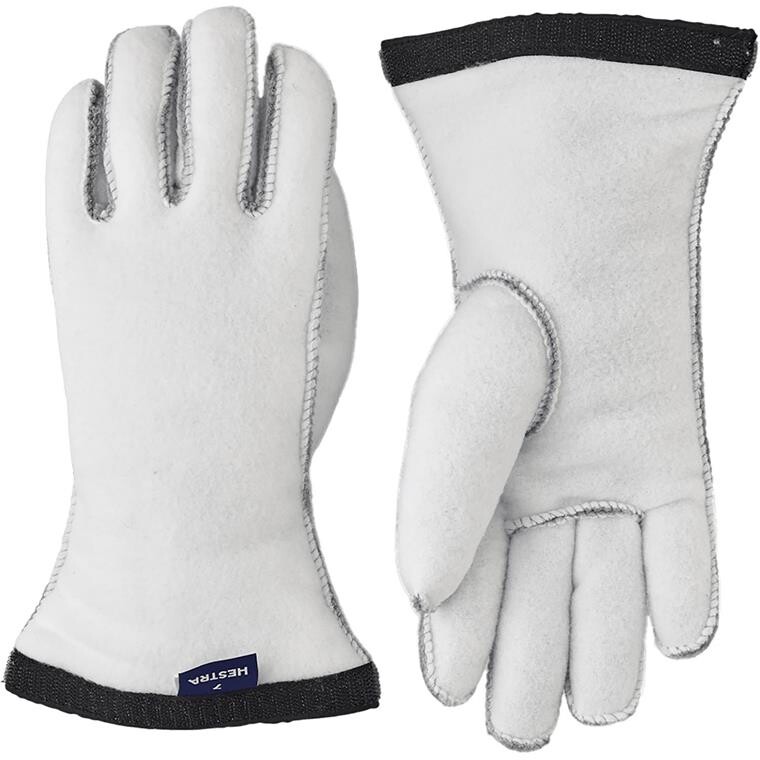 Hestra Heli Ski Liner 5-finger (Hvid (OFFWHITE) 7)