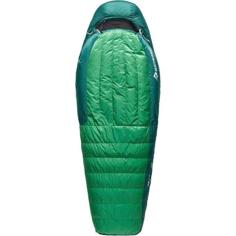 Sea to Summit Ascent -1c Down Sleeping Bag (Grøn (RAIN FOREST GREEN) Personlængde 185 cm)