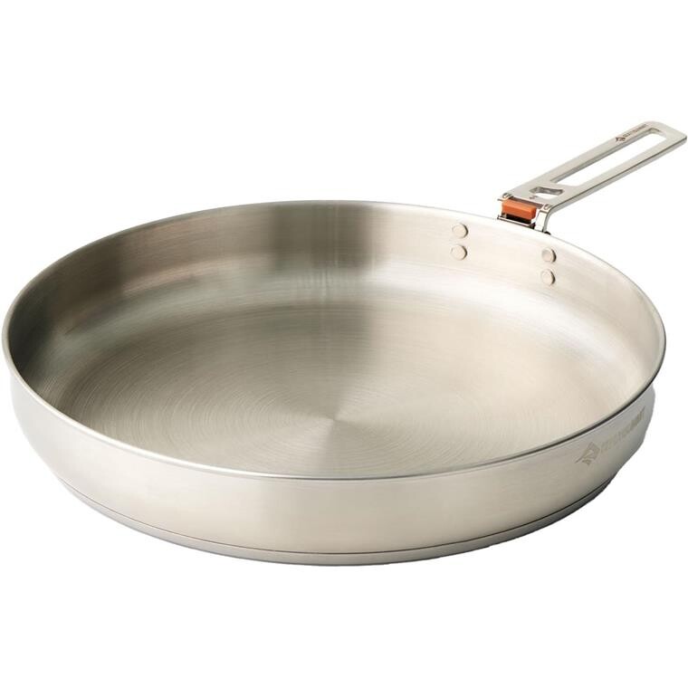 Sea to Summit Detour Pan - 10" 25,4cm (Grå (STAINLESS STEEL))