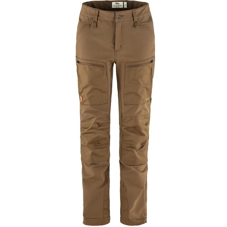Fjällräven Womens Keb Agile Winter Trousers (Brun (WOOD BROWN/265) 34)