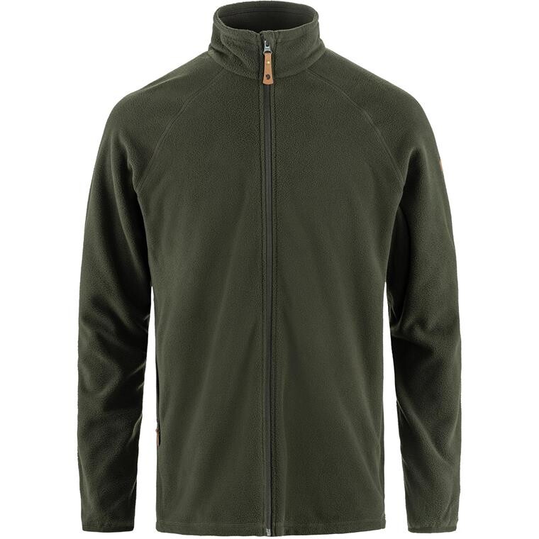 Fjällräven Mens Övik Lite Fleece Jacket (Grøn (DEEP FOREST/662) X-small)