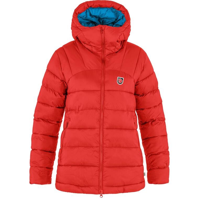 Fjällräven Womens Expedition Mid Winter Jacket (Rød (TRUE RED-UN BLUE/334-525) X-small)