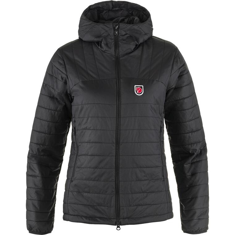 Fjällräven Womens Expedition X-lätt Hoodie (Sort (BLACK/550) X-small)
