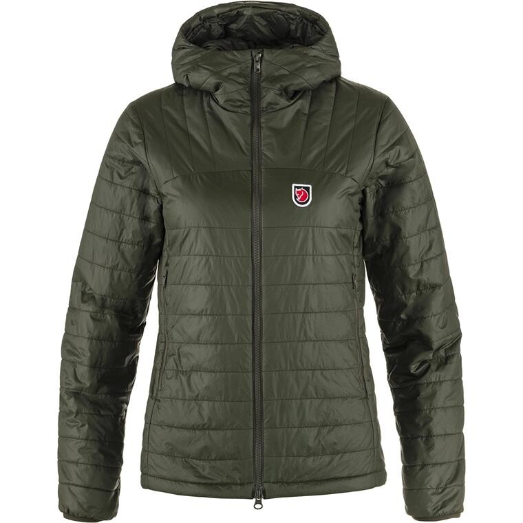 Fjällräven Womens Expedition X-lätt Hoodie (Grøn (DEEP FOREST/662) X-small)