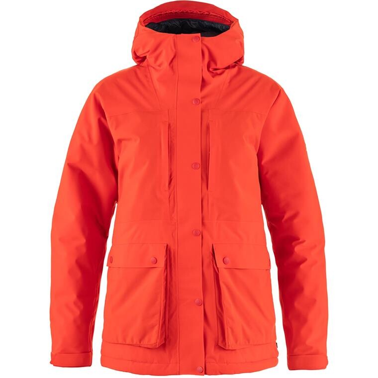 Fjällräven Womens Hc Hydratic Padded Jacket (Orange (FLAME ORANGE/214) Small)