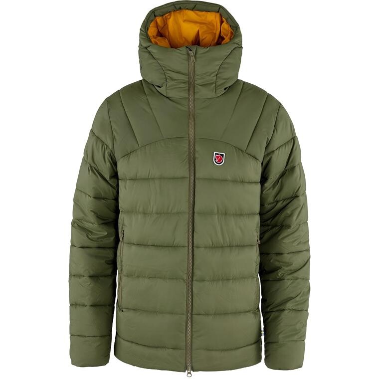 Fjällräven Mens Expedition Mid Winter Jacket (Grøn (GREEN-MUSTARD YELLOW/620-161) X-small)