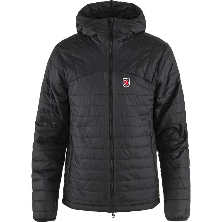 Fjällräven Mens Expedition X-lätt Hoodie (Sort (BLACK/550) X-small)