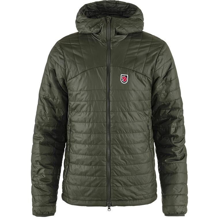 Fjällräven Mens Expedition X-lätt Hoodie (Grøn (DEEP FOREST/662) X-small)