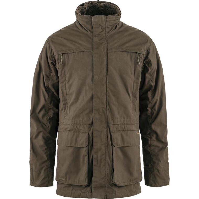 Fjällräven Mens Barents 3 In 1 Hydratic Jacket (Grøn (DARK OLIVE/633) Small)