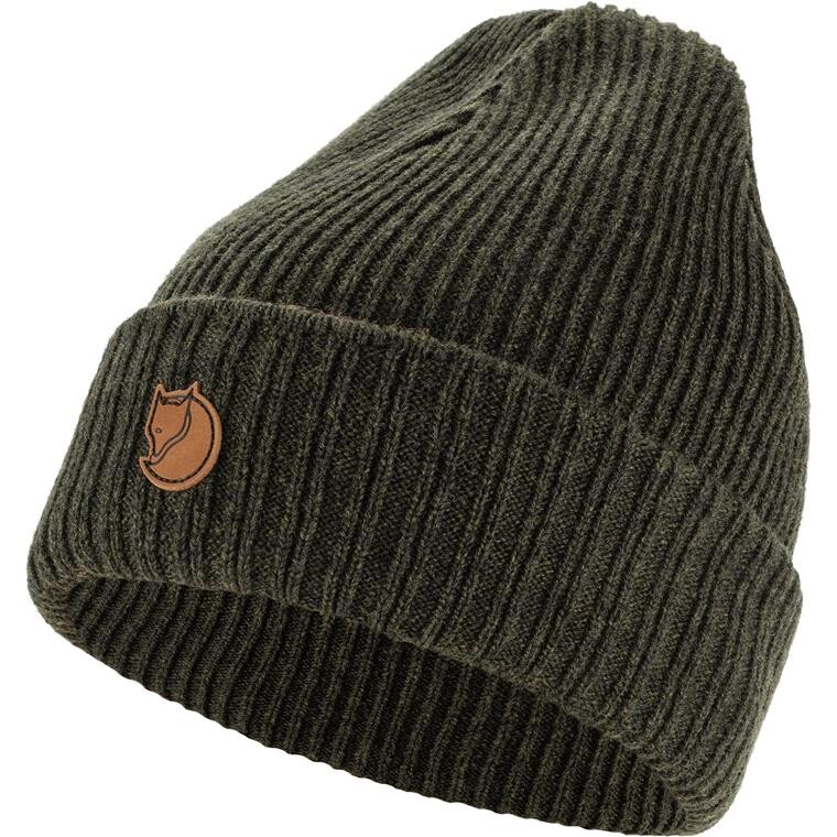 Fjällräven Sörmland Reversible Beanie (Grøn (DARK OLIVE/633) One size)