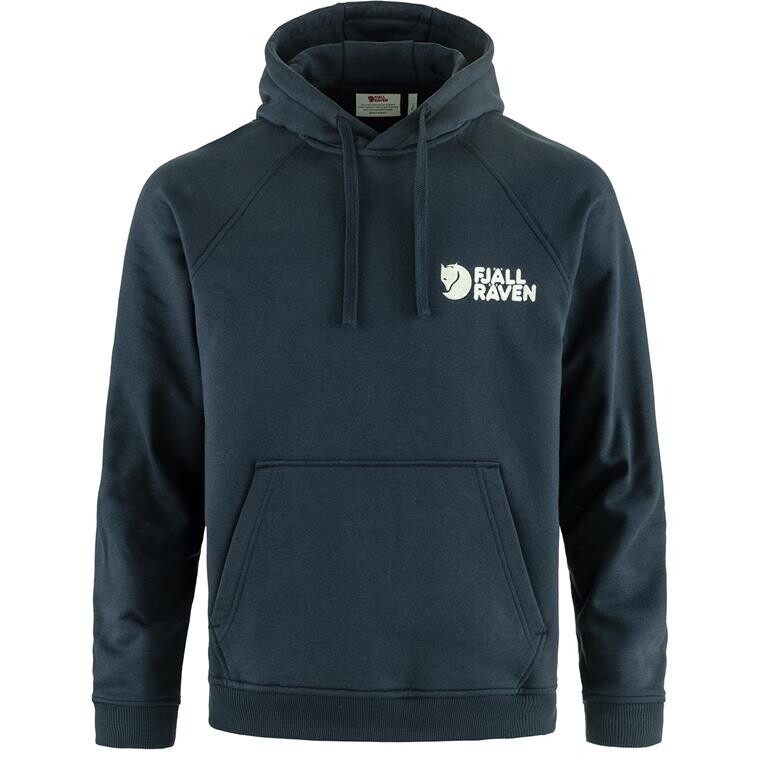 Fjällräven Mens Fjällräven Classic Hoodie (Blå (DARK NAVY/555) X-small)
