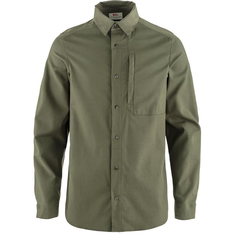 Fjällräven Mens Keb Trekking Shirt L/S (Grøn (LAUREL GREEN-LAUREL GN/625-625) X-small)