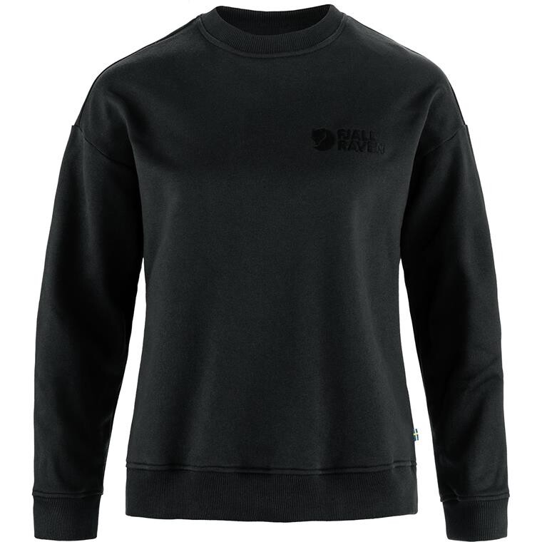 Fjällräven Womens Fjällräven Classic Sweater (Sort (BLACK/550) X-small)