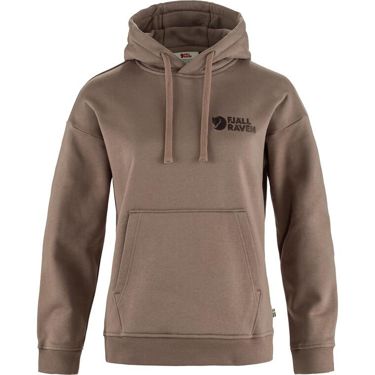 Fjällräven Womens Fjällräven Classic Hoodie (Brun (SUEDE BROWN/244) X-small)