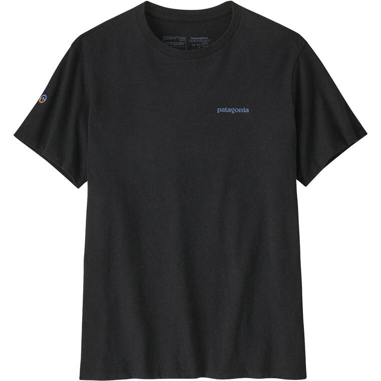 Patagonia Fitz Roy Icon Responsibili-tee (Sort (INK BLACK) X-small)