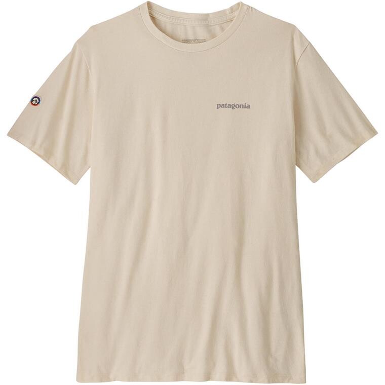 Patagonia Fitz Roy Icon Responsibili-tee (Hvid (BIRCH WHITE) Small)