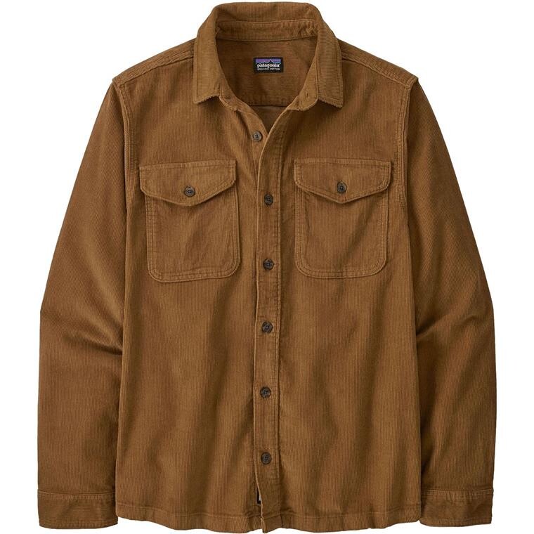 Patagonia Mens Corduroy Shirt (Brun (CORIANDER BROWN) Small)