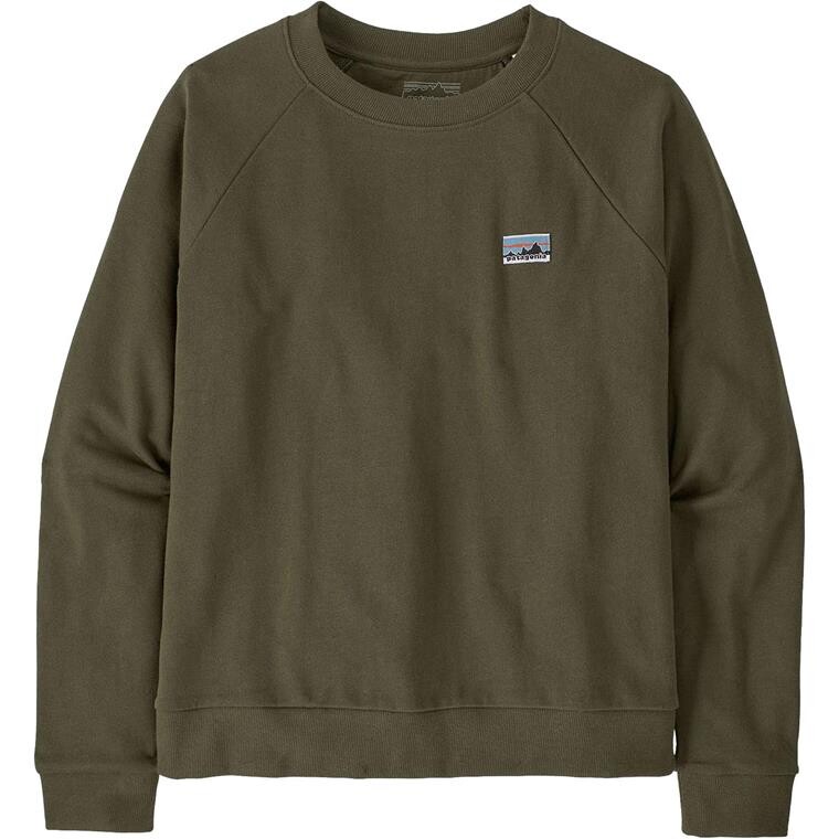 Patagonia Womens Regenerative Org. Cotton Essential Top (Grøn (PINE NEEDLE GREEN) Large)