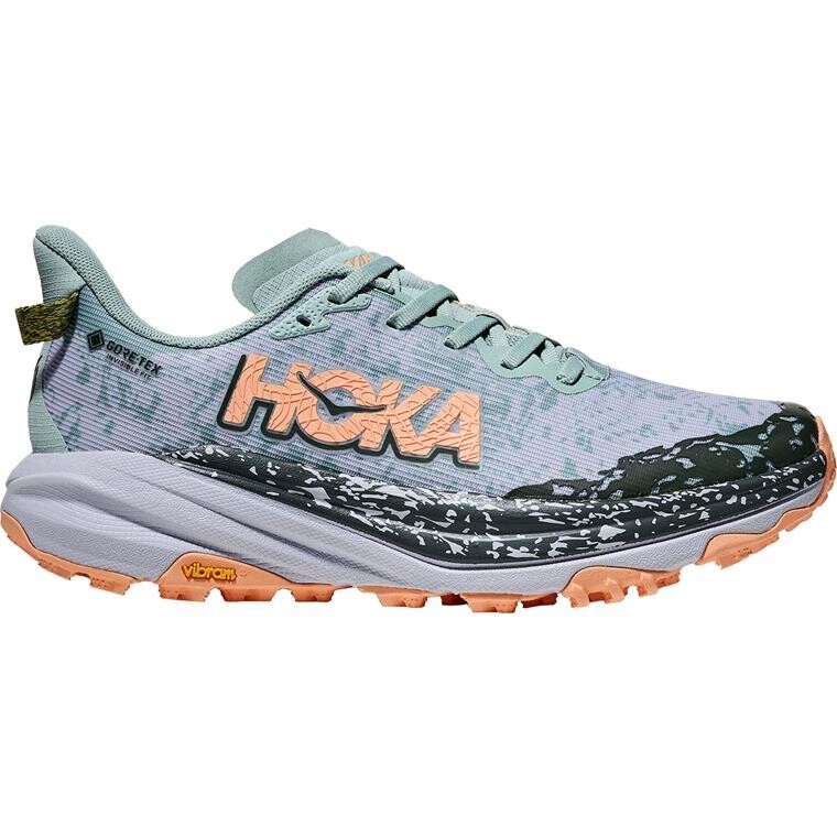 Hoka Womens Speedgoat 6 GTX (Grå (JADE/ASH GREY) 37 1/3)