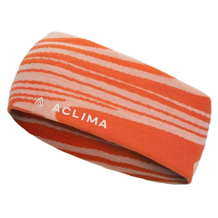 Aclima WarmWool Motion Headband (Orange (SIGNATURE MOTION) One size)
