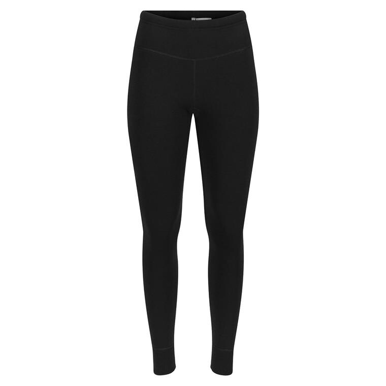 Aclima Womens FleeceWool V2 Longs (Sort (JET BLACK) X-small)