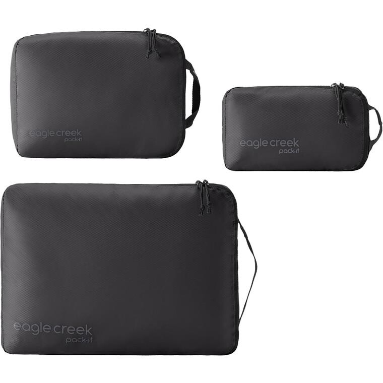 Eagle Creek Pack-it Isolate Cube Set XS/S/M (Sort (BLACK))