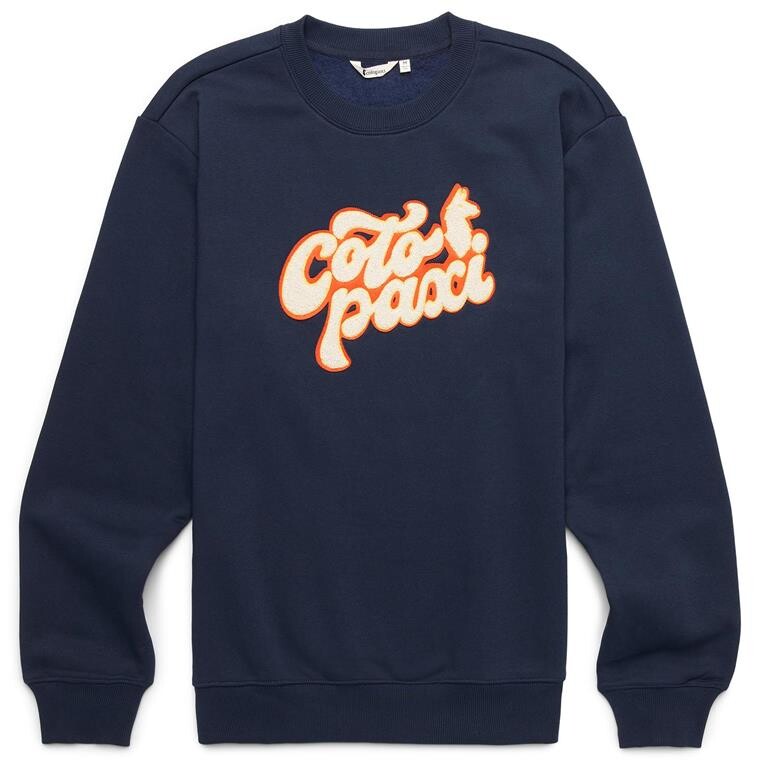Cotopaxi Mens Coto-patch Crew Sweatshirt (Blå (CARBON) Large)
