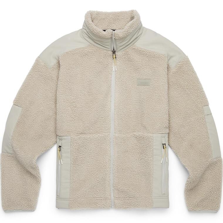 Cotopaxi Womens Bacano Fleece Jacket (Grå (PEBBLE) Large)