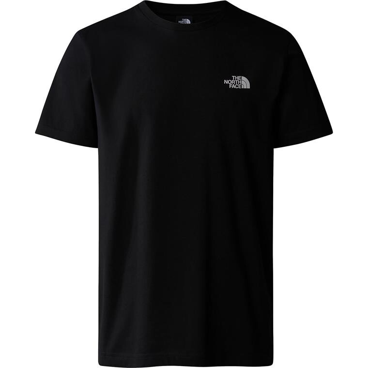 The North Face Mens S/S Simple Dome Tee (Sort (TNF BLACK) Large)