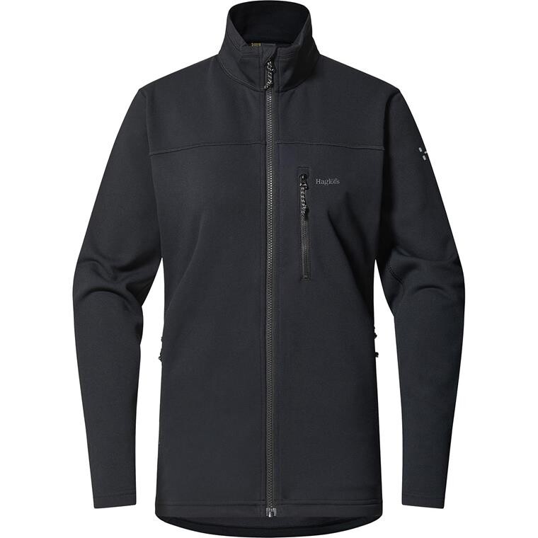 Haglöfs Womens Rosson Mid Jacket (Sort (TRUE BLACK) X-small)