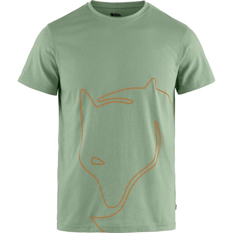 Fjällräven Mens Big Logo T-shirt (Grøn (PATINA GREEN/614) Medium)