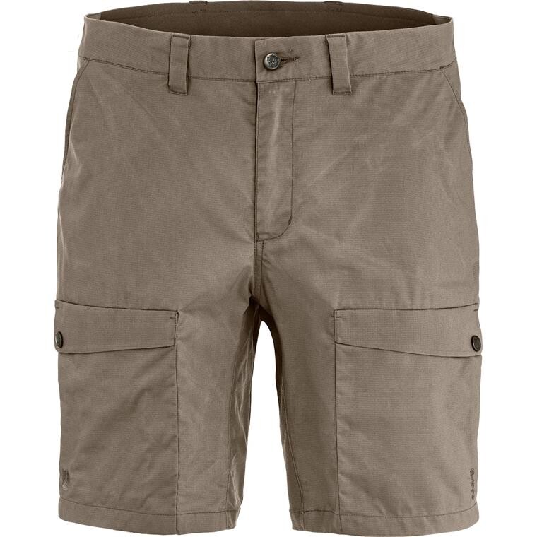Fjällräven Mens Abisko Hybrid Trail Shorts (Brun (SUEDE BROWN/244) 44)