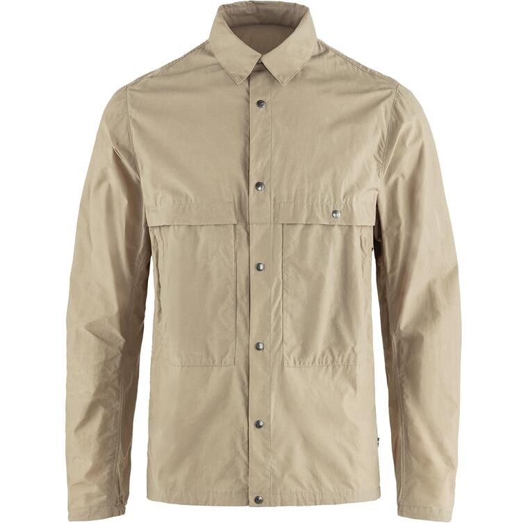 Fjällräven Mens Hoja Rider's Wind Jacket (Hvid (FOSSIL/118) X-small)